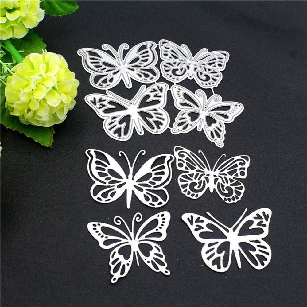 Conjunto de 4 Troqueles de Corte de Metal Mariposa Galepromot