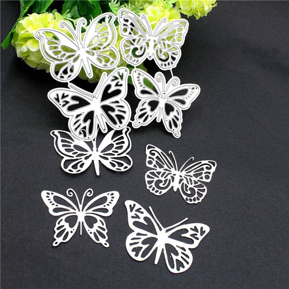 Conjunto de 4 Troqueles de Corte de Metal Mariposa Galepromot