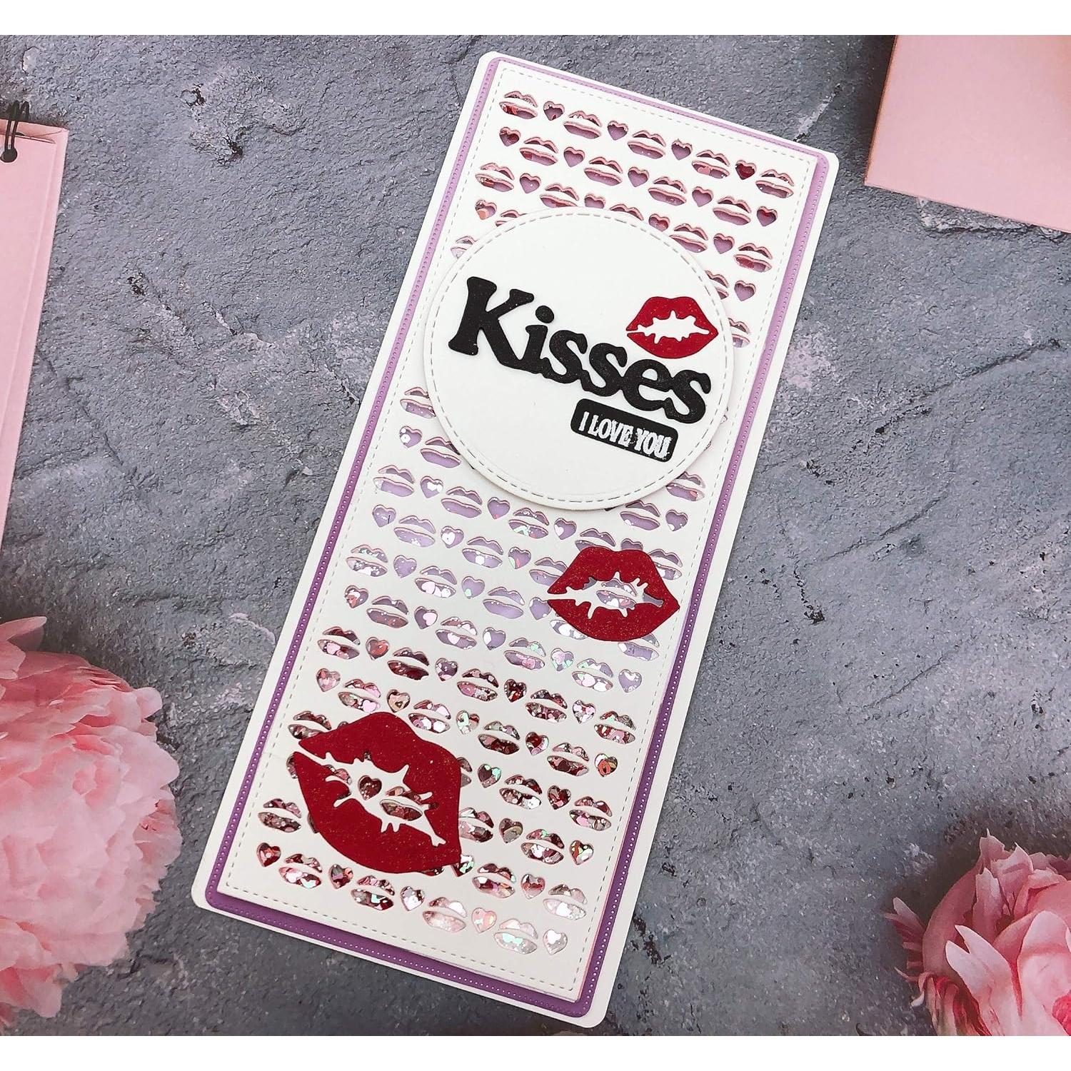 Troqueles de Palabra Alinacutle 22PC para Scrapbooking