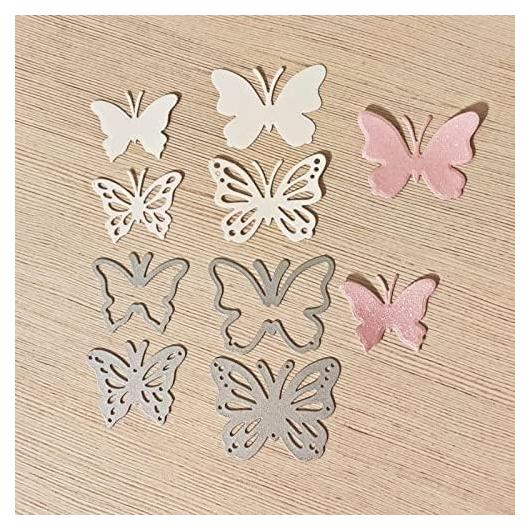 Troquel de Corte de Metal Mariposas Trdxxx 6.7x6cm para Manualidades