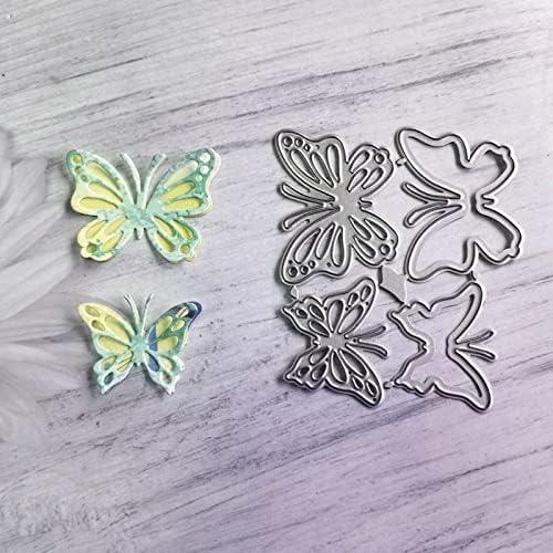 Troquel de Corte de Metal Mariposas Trdxxx 6.7x6cm para Manualidades