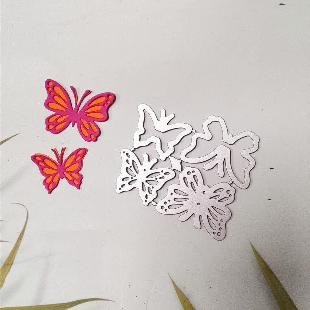 Troquel de Corte de Metal Mariposas Trdxxx 6.7x6cm para Manualidades