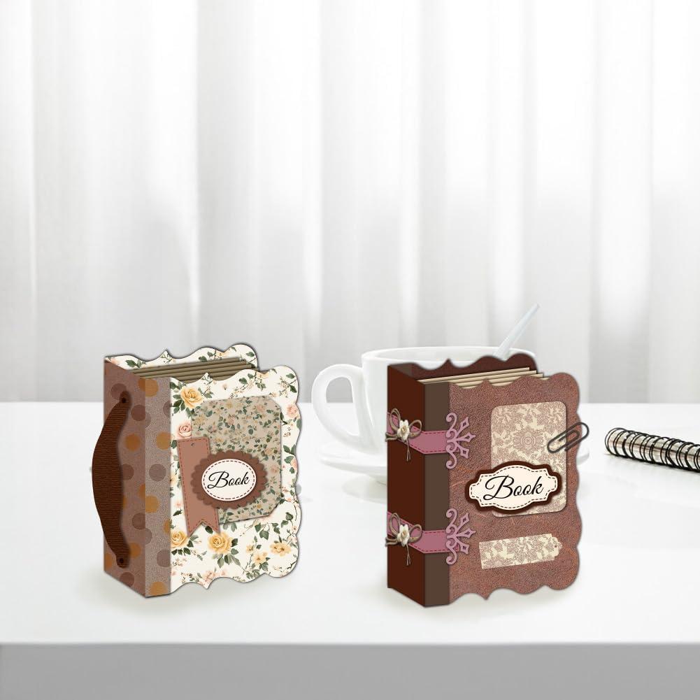 Plantillas de Corte Acero al Carbono Mini Libro 3D DELORIGIN