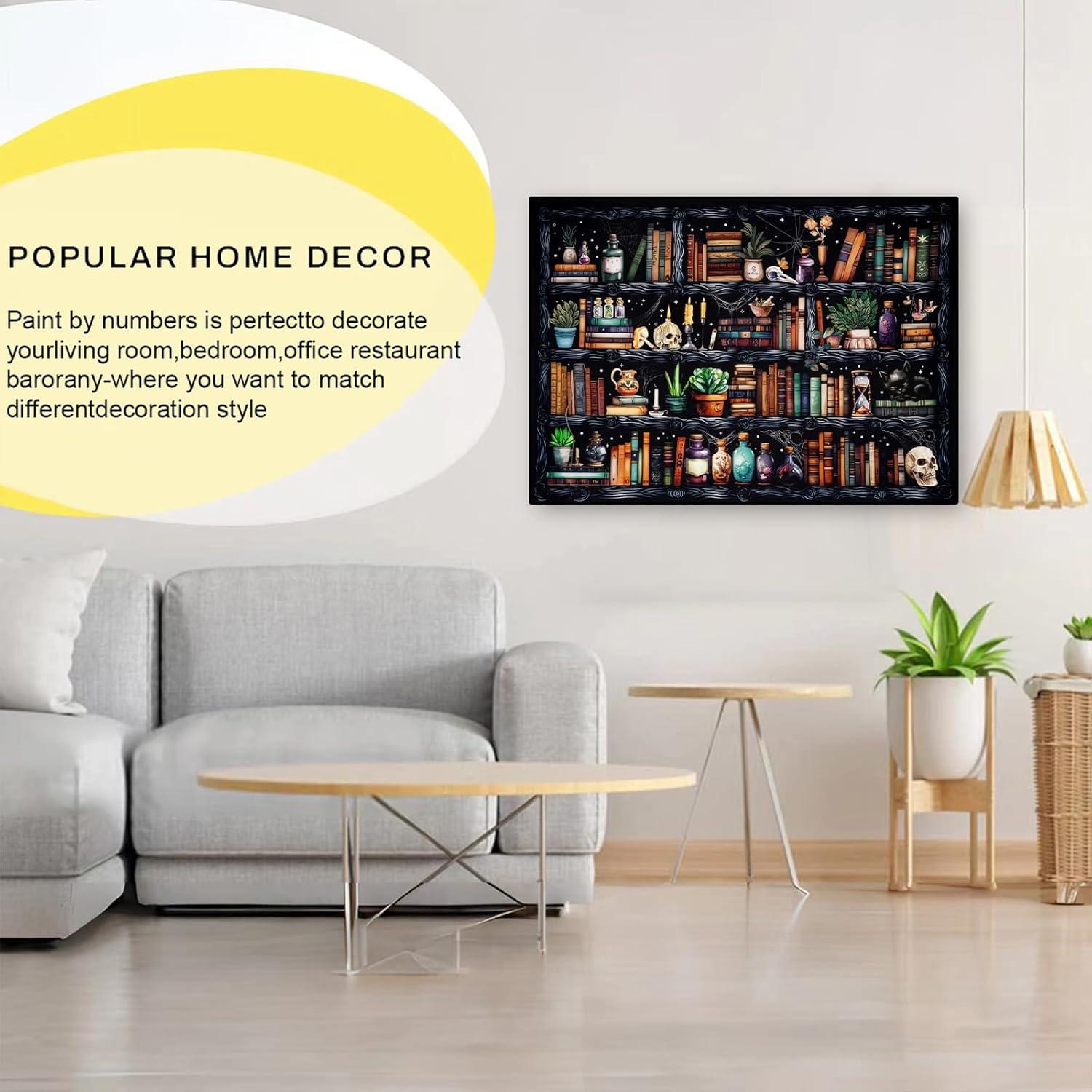 Kit de Pintura por Números WEMEON Gótico 40.6x50.8cm