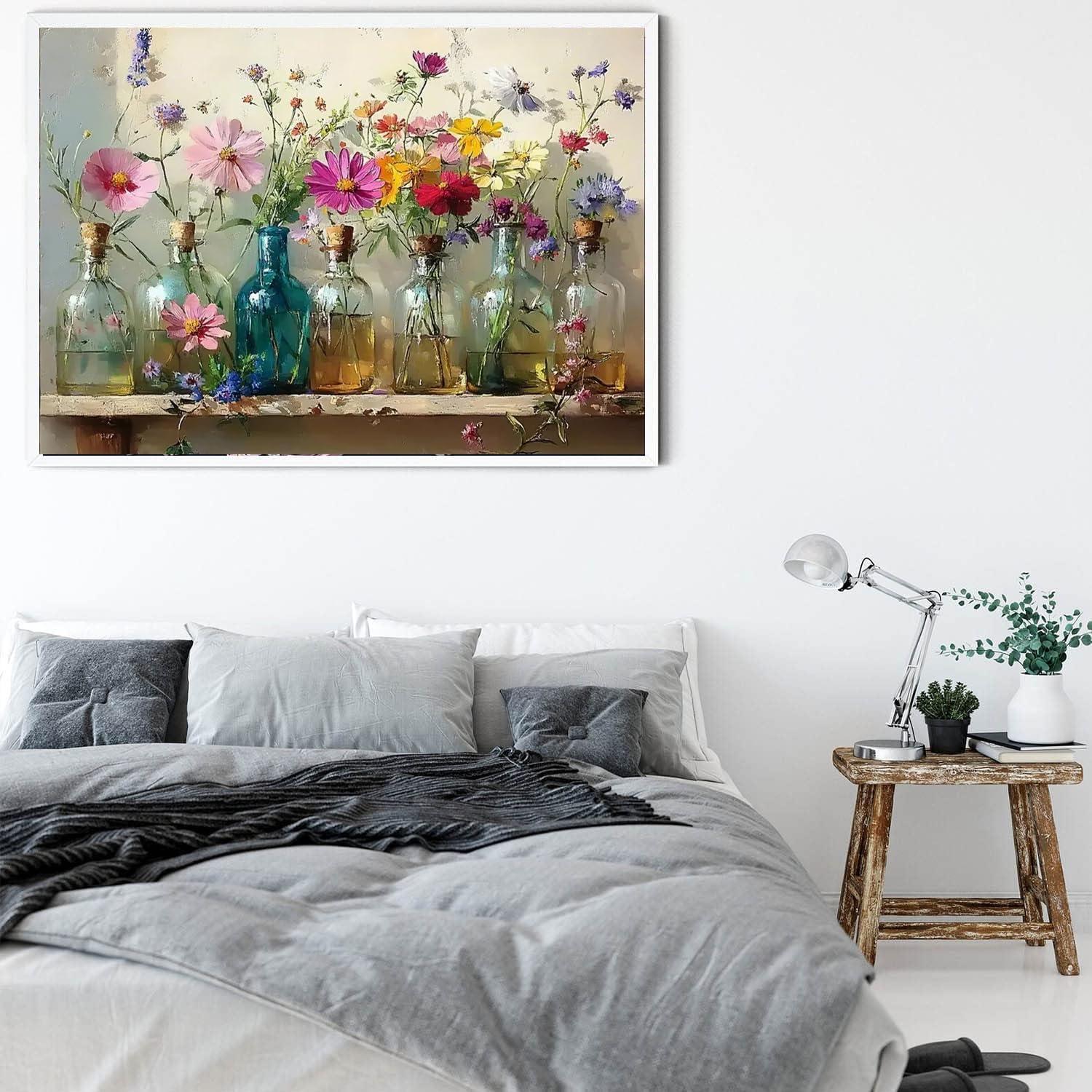 Pintura por Números Apcufir Adultos Flores Silvestres 40x50 cm