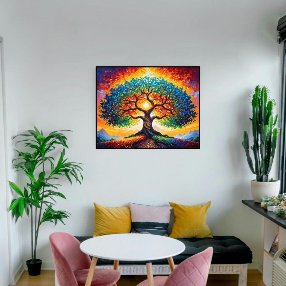 Kit de Pintura por Números Ldazao Árbol de la Vida 50.8x40.6cm