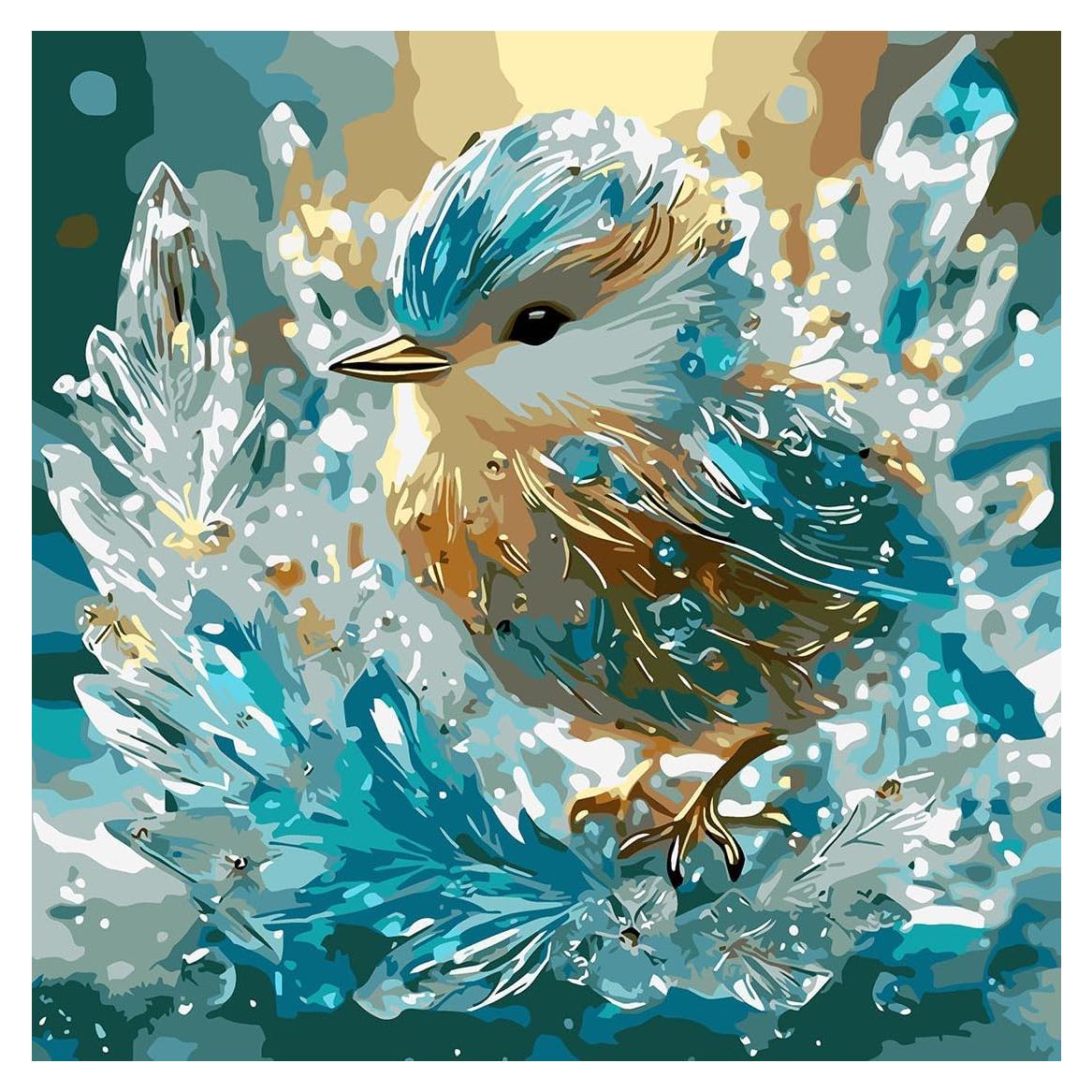 Kit de Pintura por Números SHICERNHJ 40x40 cm Acrílica Adultos