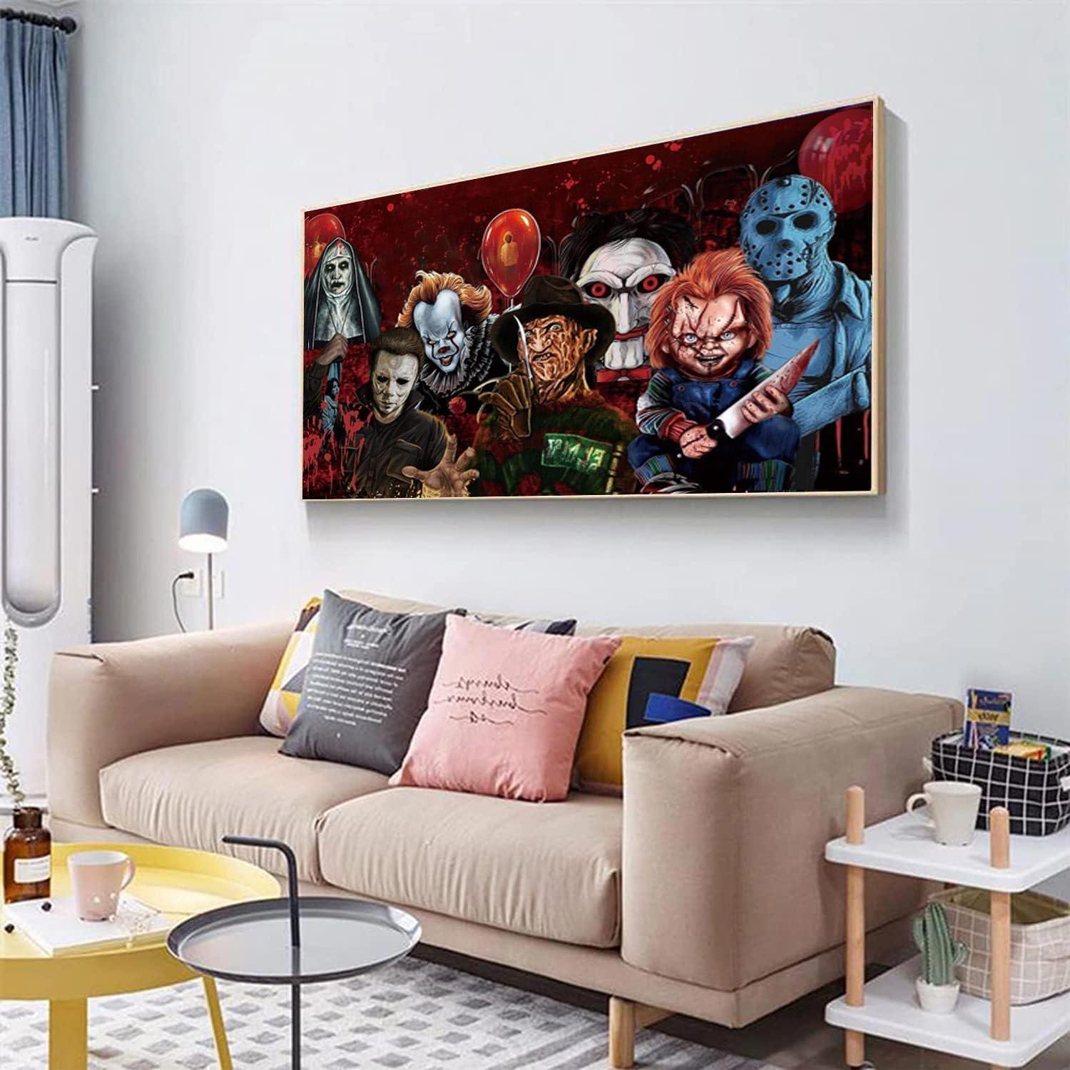 Kit de Pintura por Números Halloween Clendo 40x60 cm