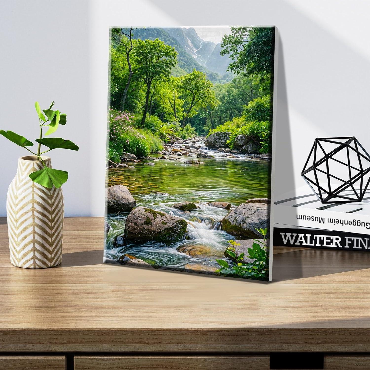 Kit de Pintura por Números JOOZ Paisaje 30x20 cm para Adultos