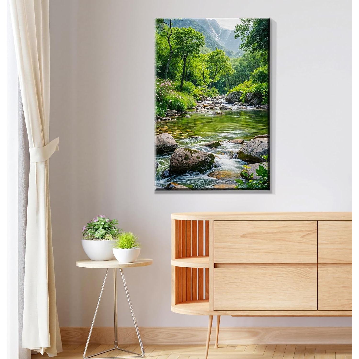 Kit de Pintura por Números JOOZ Paisaje 30x20 cm para Adultos