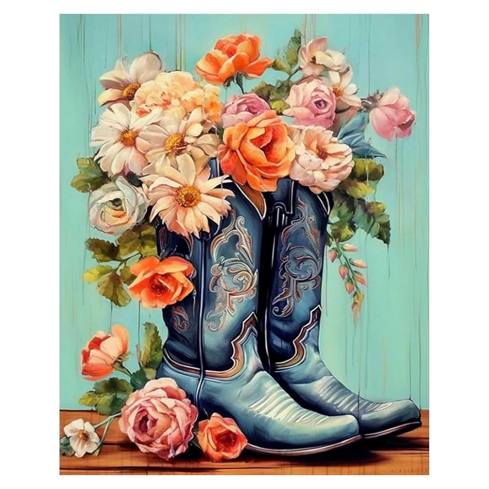 Kit de Pintura por Números Yezavesu Adultos 40.64x50.8 cm