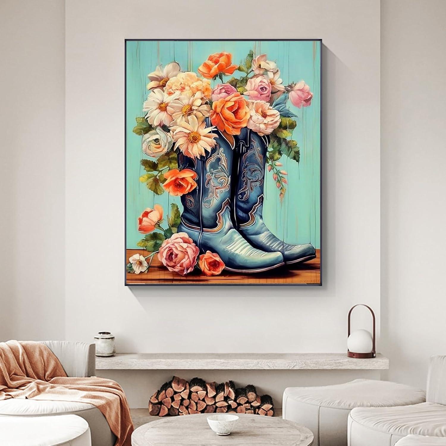 Kit de Pintura por Números Yezavesu Adultos 40.64x50.8 cm