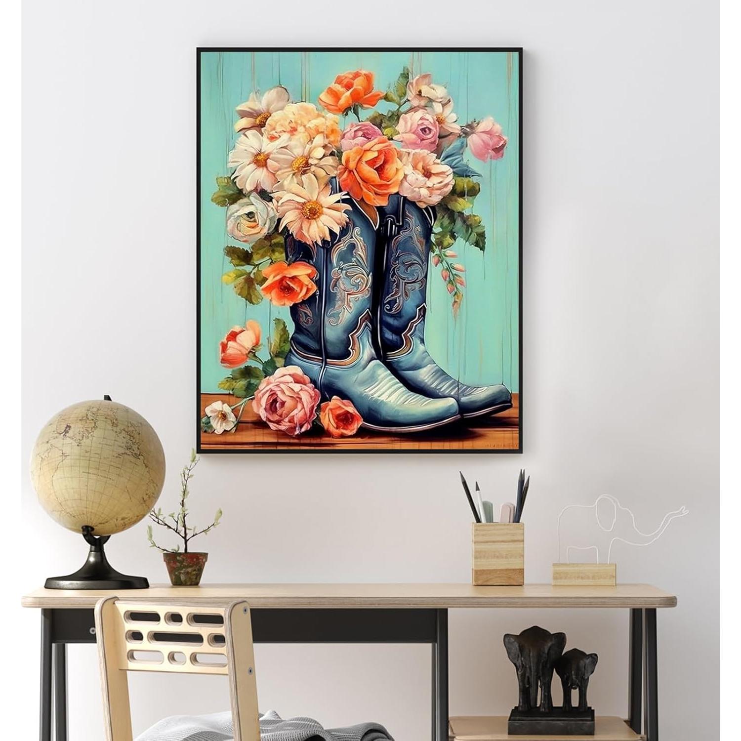 Kit de Pintura por Números Yezavesu Adultos 40.64x50.8 cm