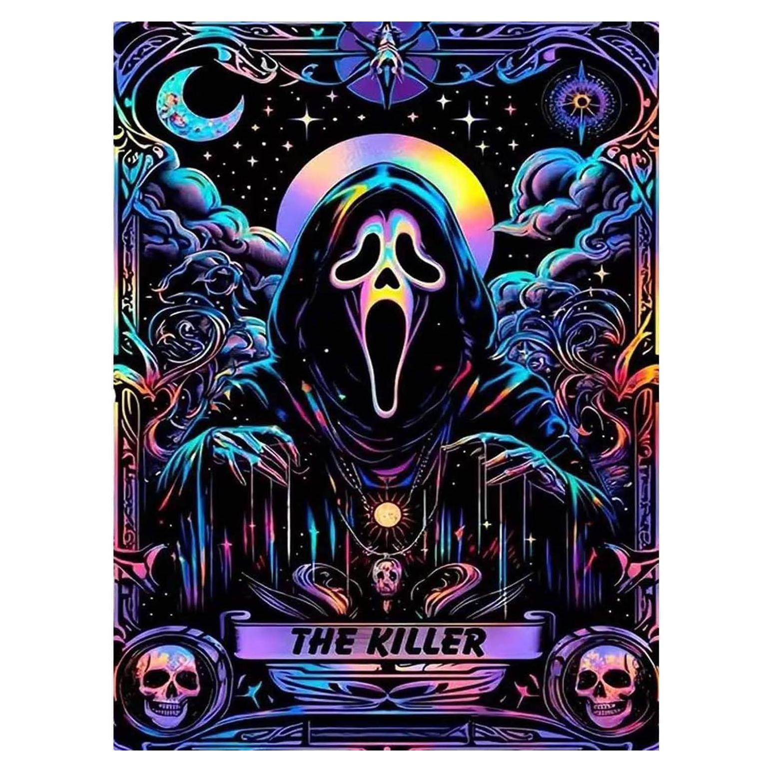 Kit de Pintura por Números SOTYIOO Halloween 40x50cm