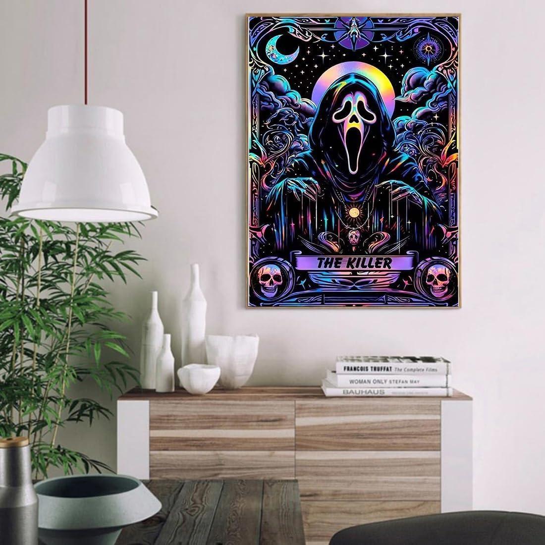 Kit de Pintura por Números SOTYIOO Halloween 40x50cm