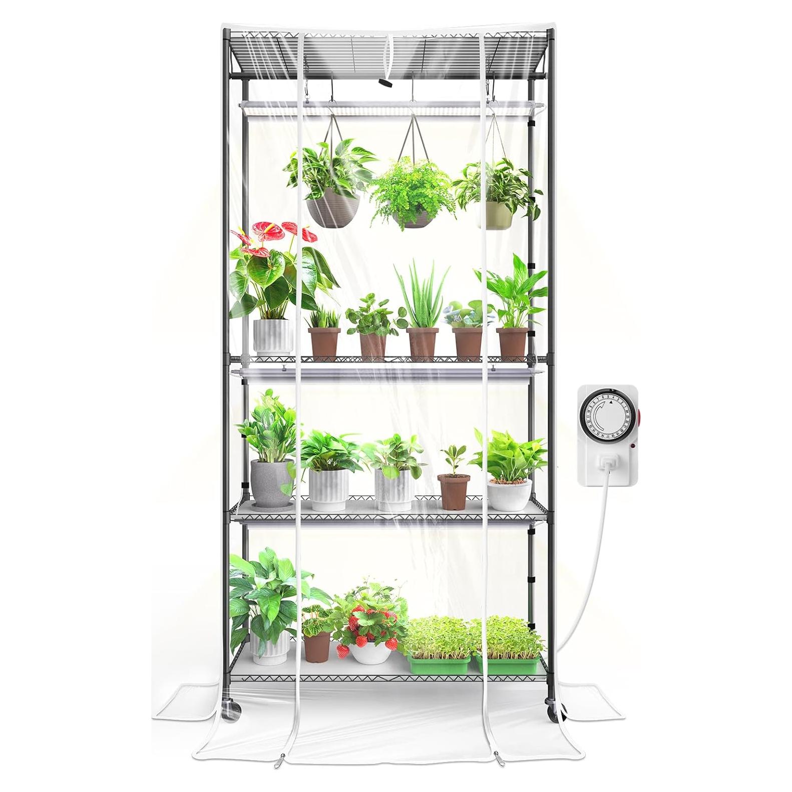 Invernadero Interior Barrina WI36 con Luz LED 36W 4 Niveles