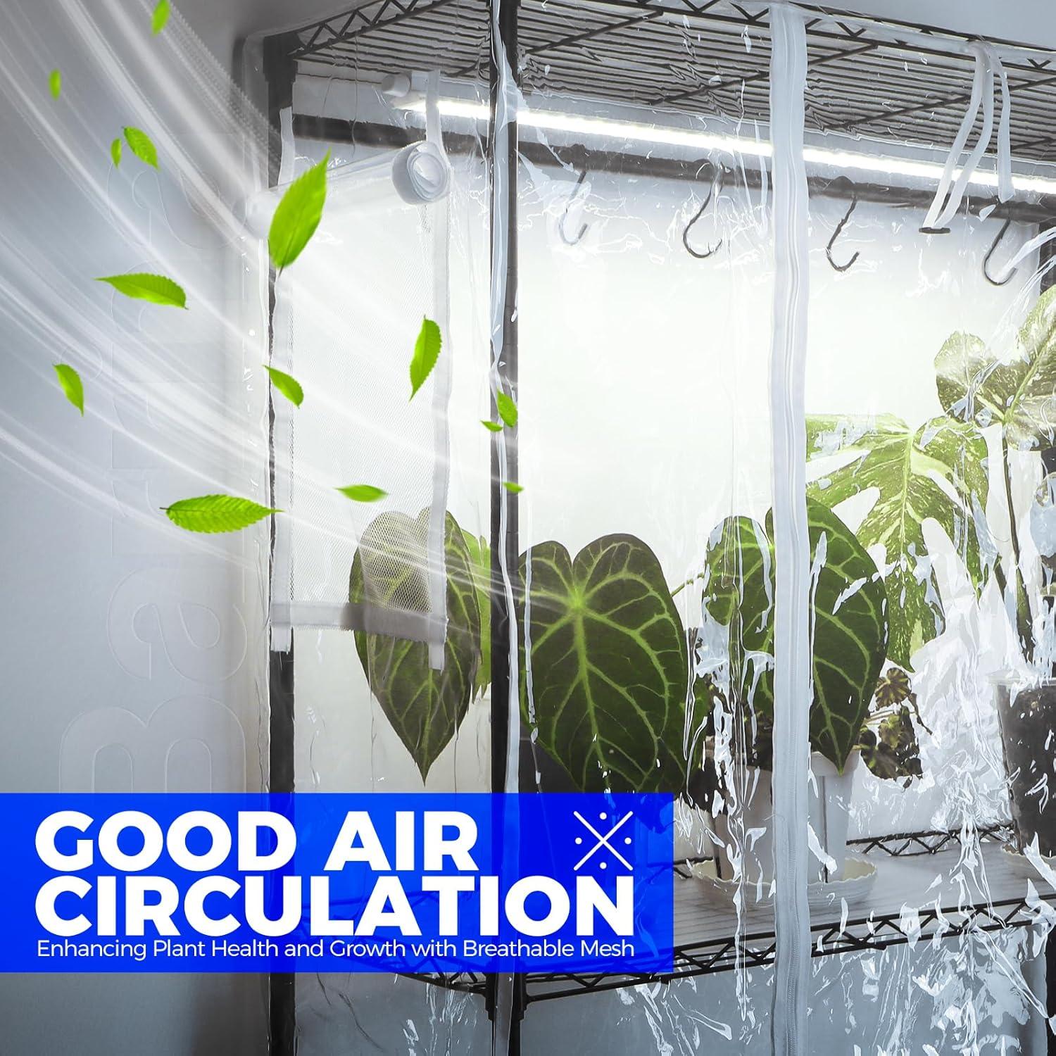 Invernadero Interior Barrina WI36 con Luz LED 36W 4 Niveles