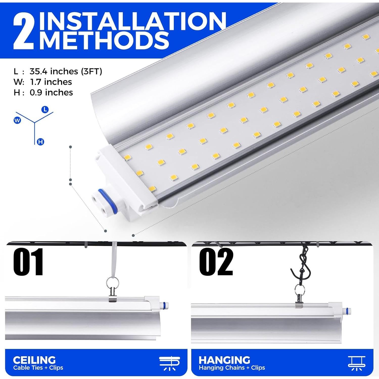 Invernadero Interior Barrina WI36 con Luz LED 36W 4 Niveles