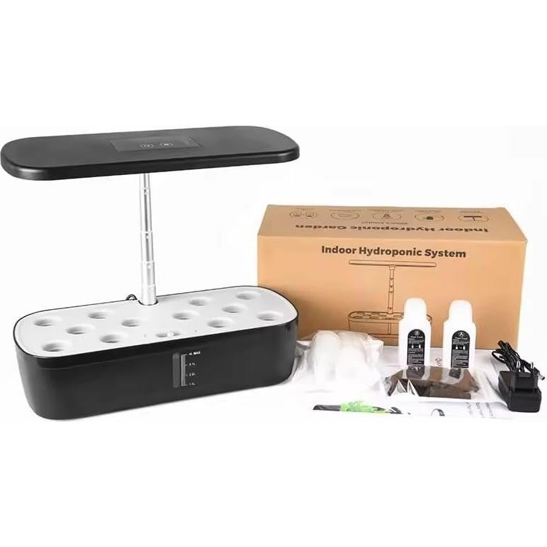 Sistema Hidropónico SCOACHA HGS05 con Luz LED 4L para Jardín Interior