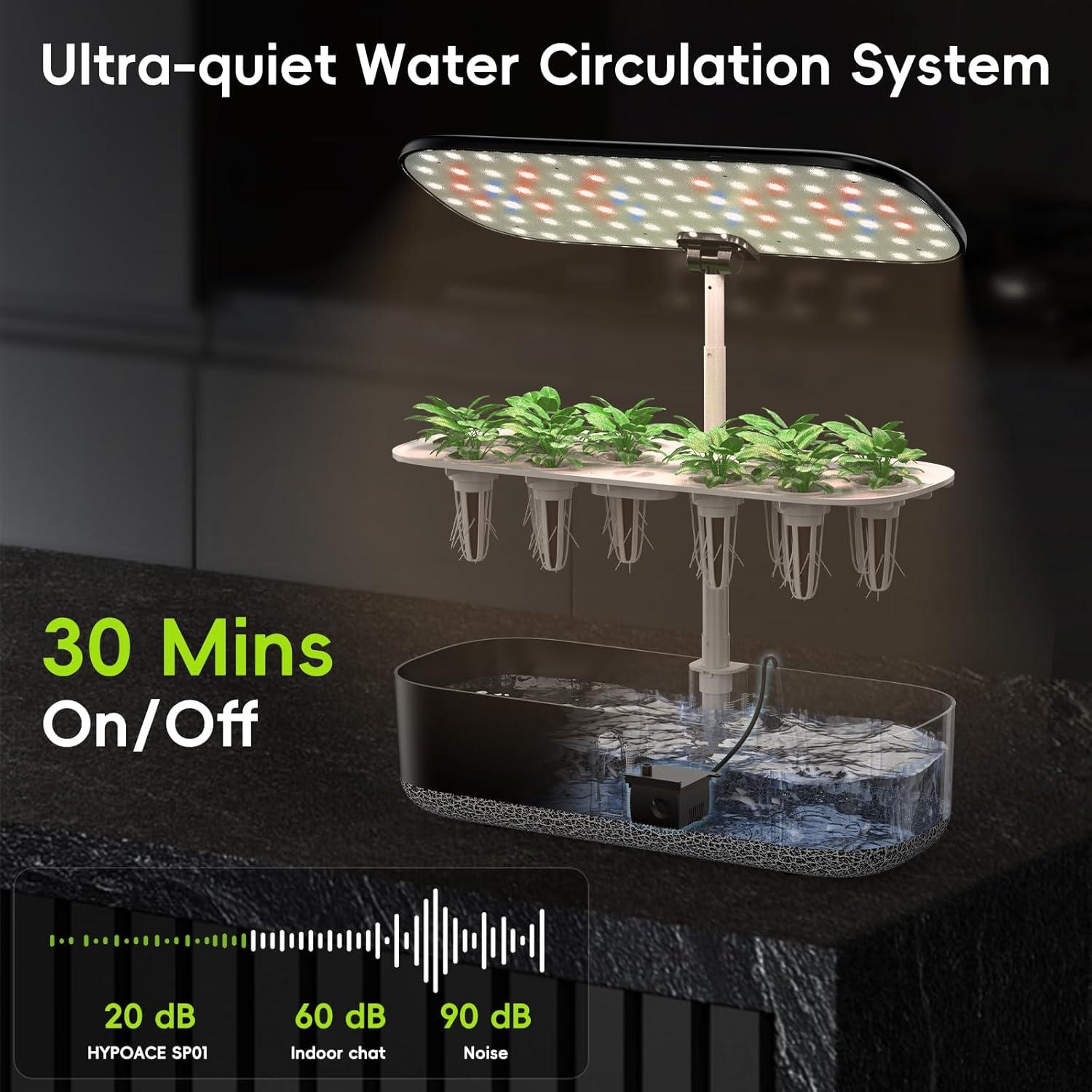 Sistema de Cultivo Hidropónico HYPOACE 14 Cápsulas 5L