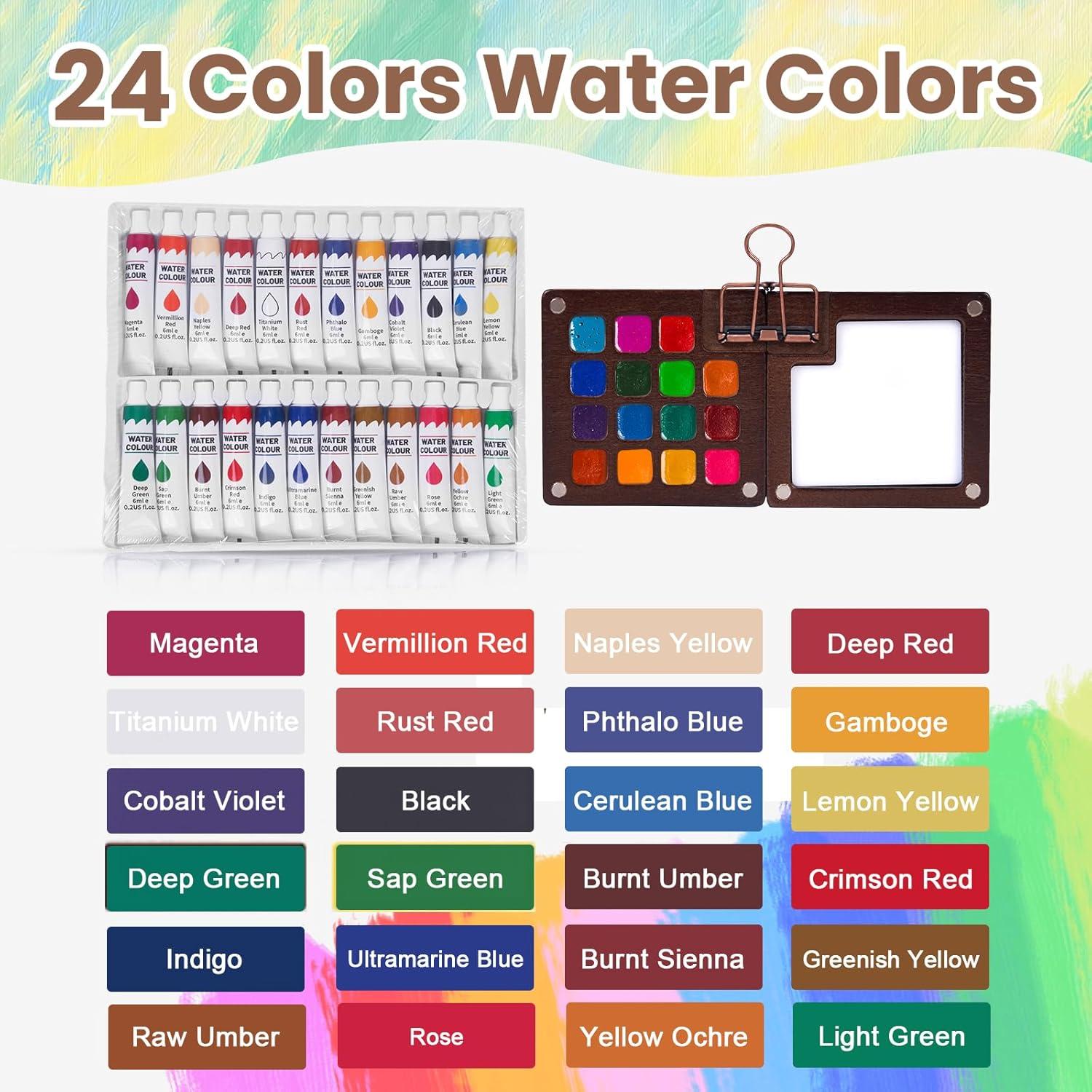 Set de Acuarela de Viaje Asaint - Mini Juego de Pintura