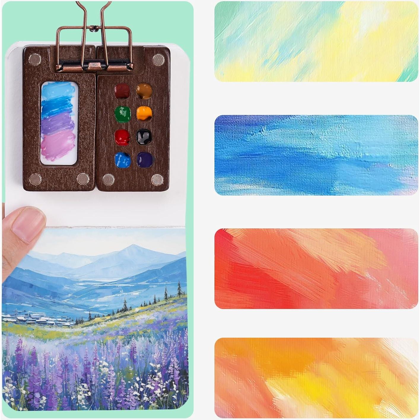 Set de Acuarela de Viaje Asaint - Mini Juego de Pintura