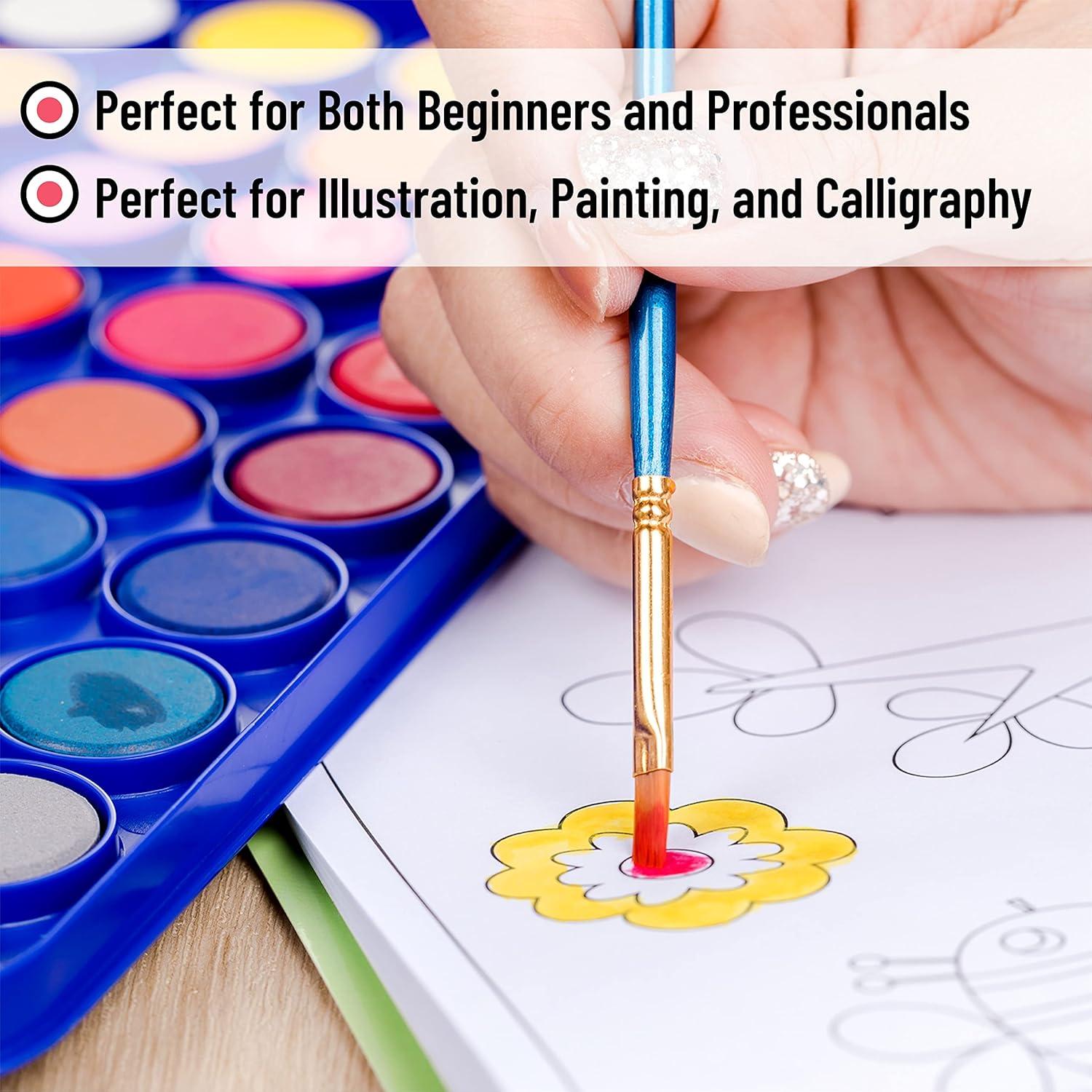 Set de Pintura Acuarela Mr. Pen 40 Piezas No Tóxicas