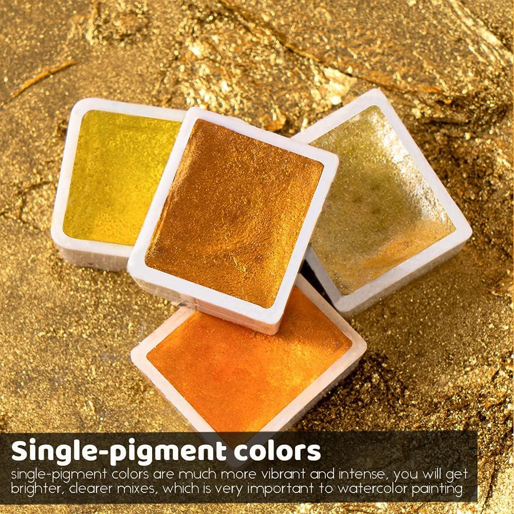 Set de 24 Pinturas Acuareladas Brillantes Paul Rubens