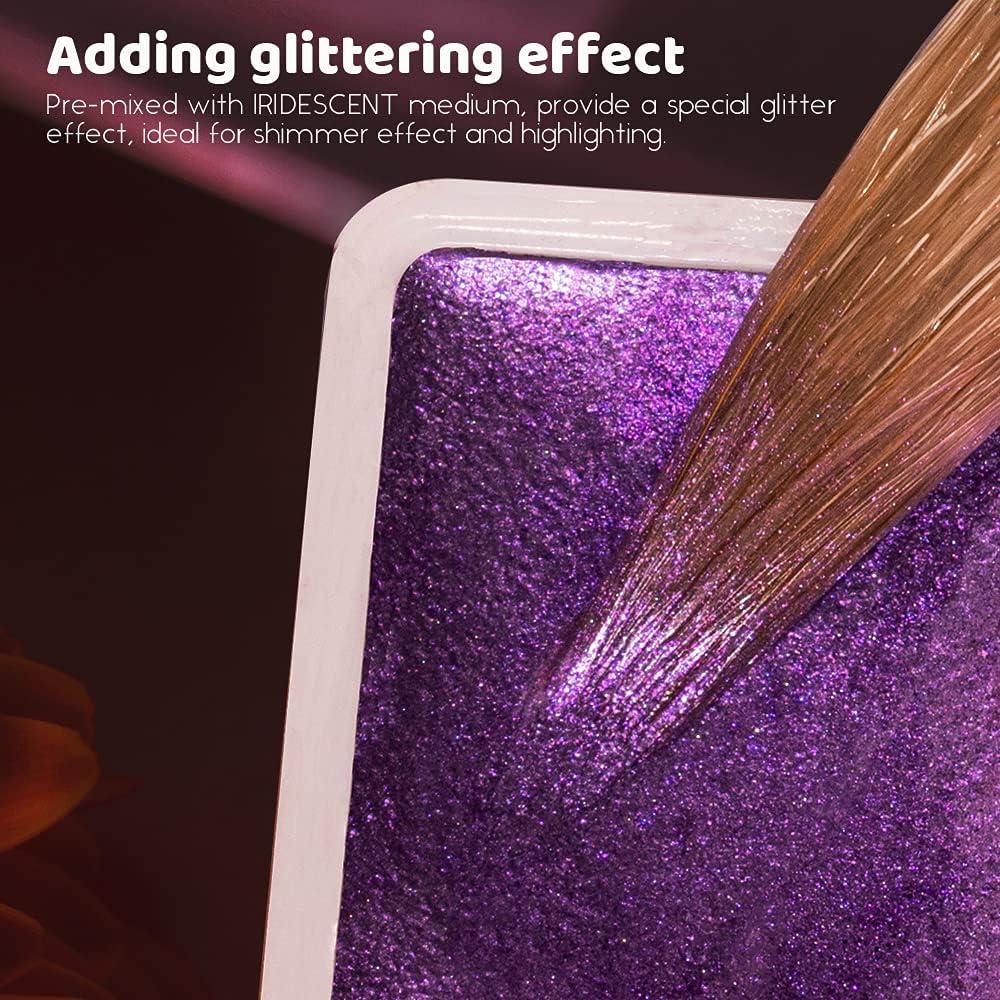 Set de 24 Pinturas Acuareladas Brillantes Paul Rubens