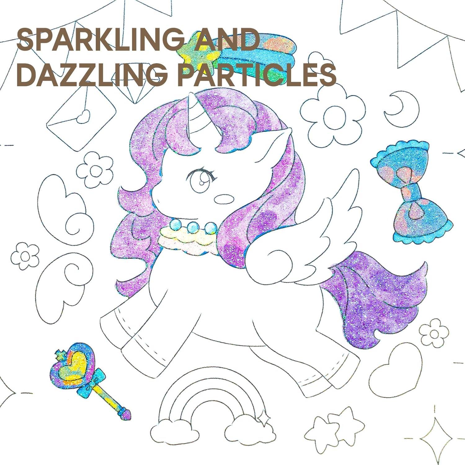 Libro de Colorear con Agua PIRIE Potro 20 Páginas para Niños