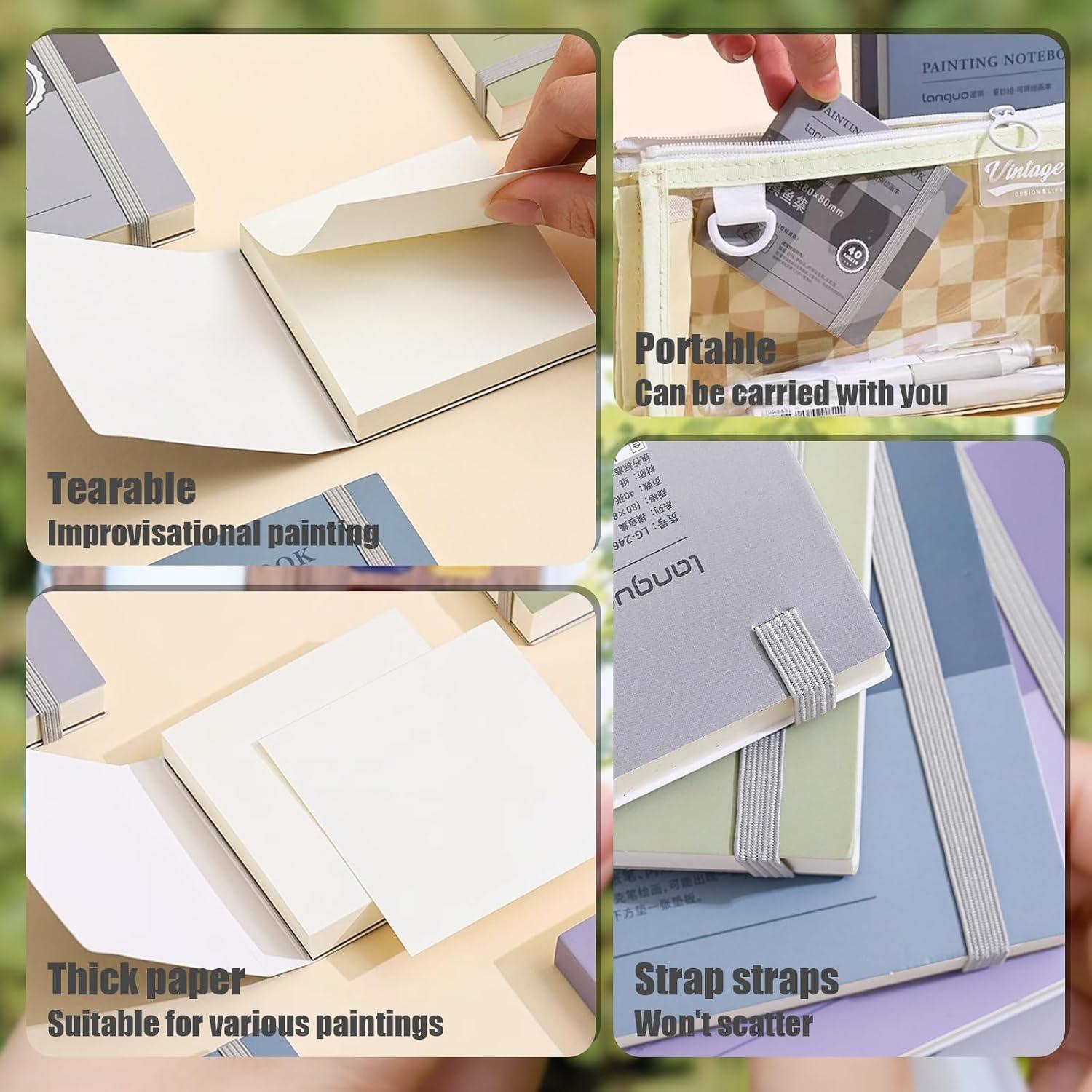 Set de Acuarelas Portátil Tobios con 12 Colores y Pinceles