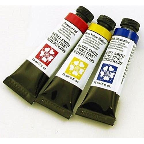 Juego de Acuarelas Primarias DANIEL SMITH 3 Tubos 15ml