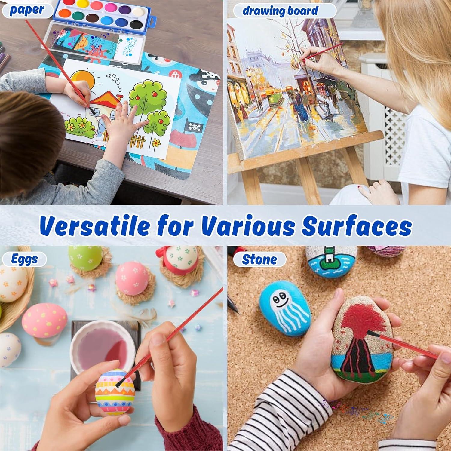 Set de Pintura Acuarela JIANERSHE 12 Colores Lavables 0.79kg