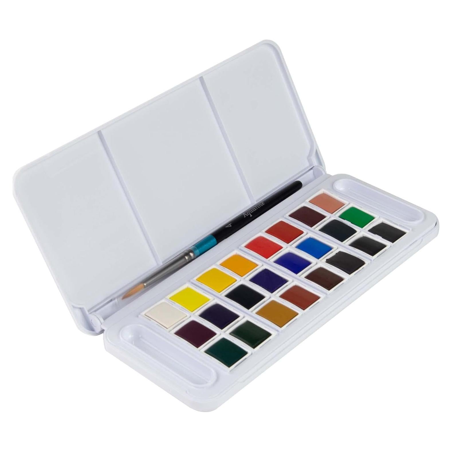 Set de Acuarelas Daler Rowney Aquafine 24 Colores Viaje