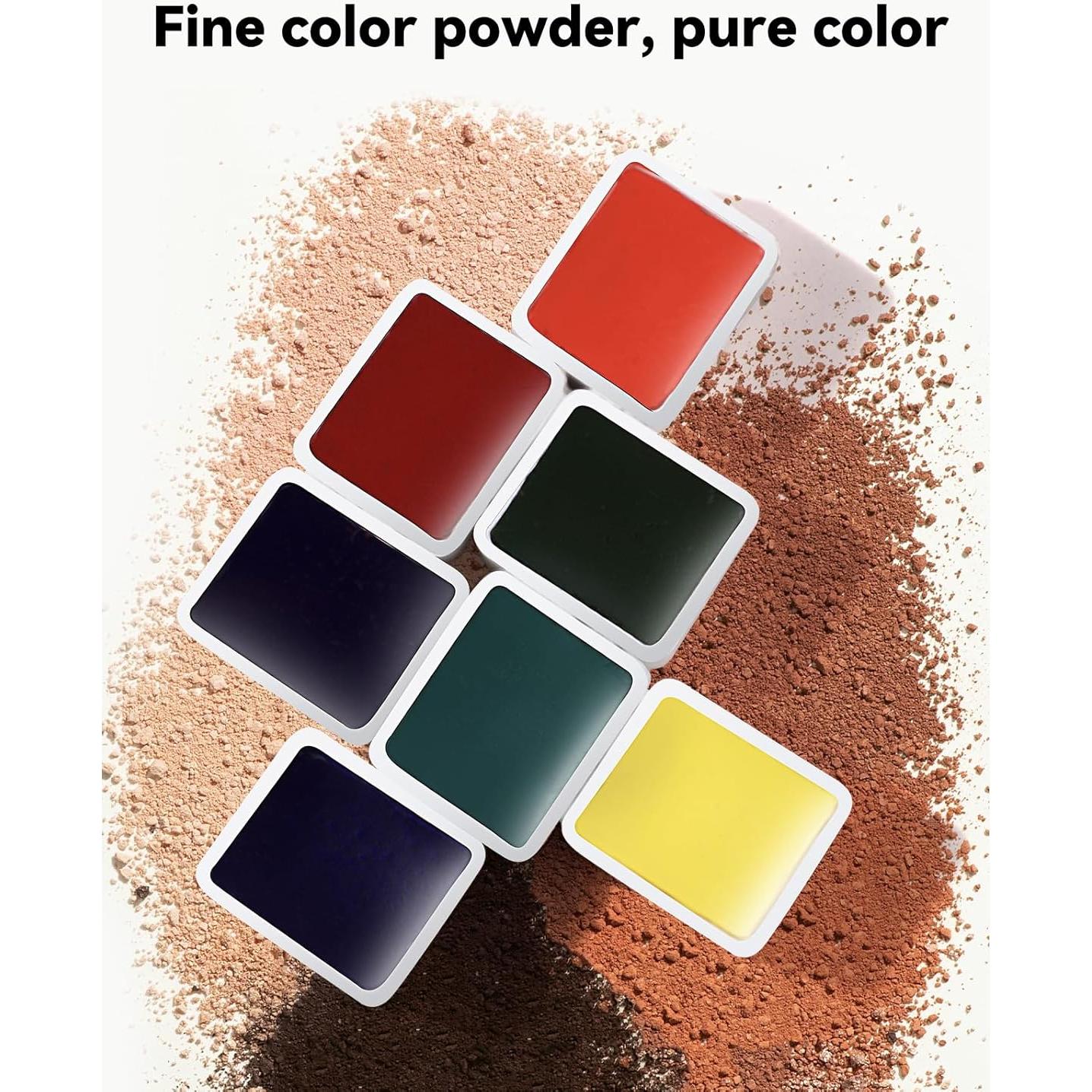 Juego de Acuarelas Paul Rubens 12 Colores Vibrantes Portátil