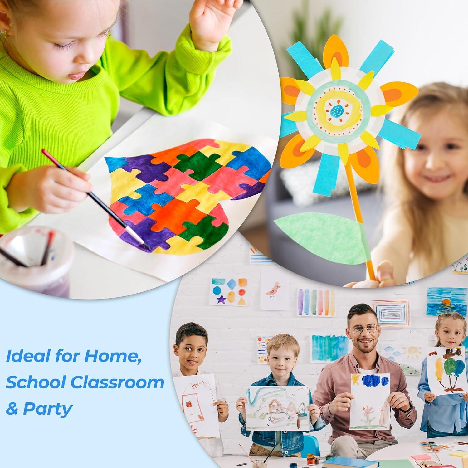 Juego de Pintura Acuarela Líquida Nicpro 12 Colores 250 ml