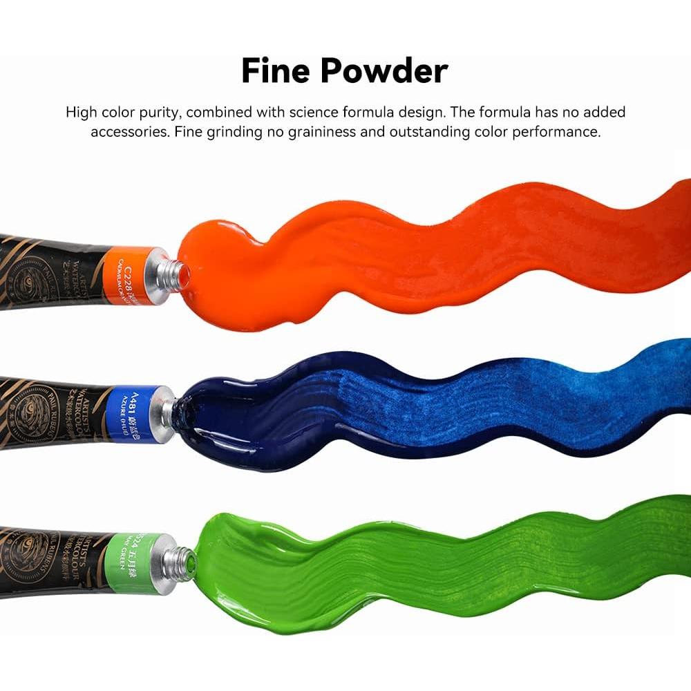 Juego de Pintura Acuarela Paul Rubens 36 Colores 5 ml Artista