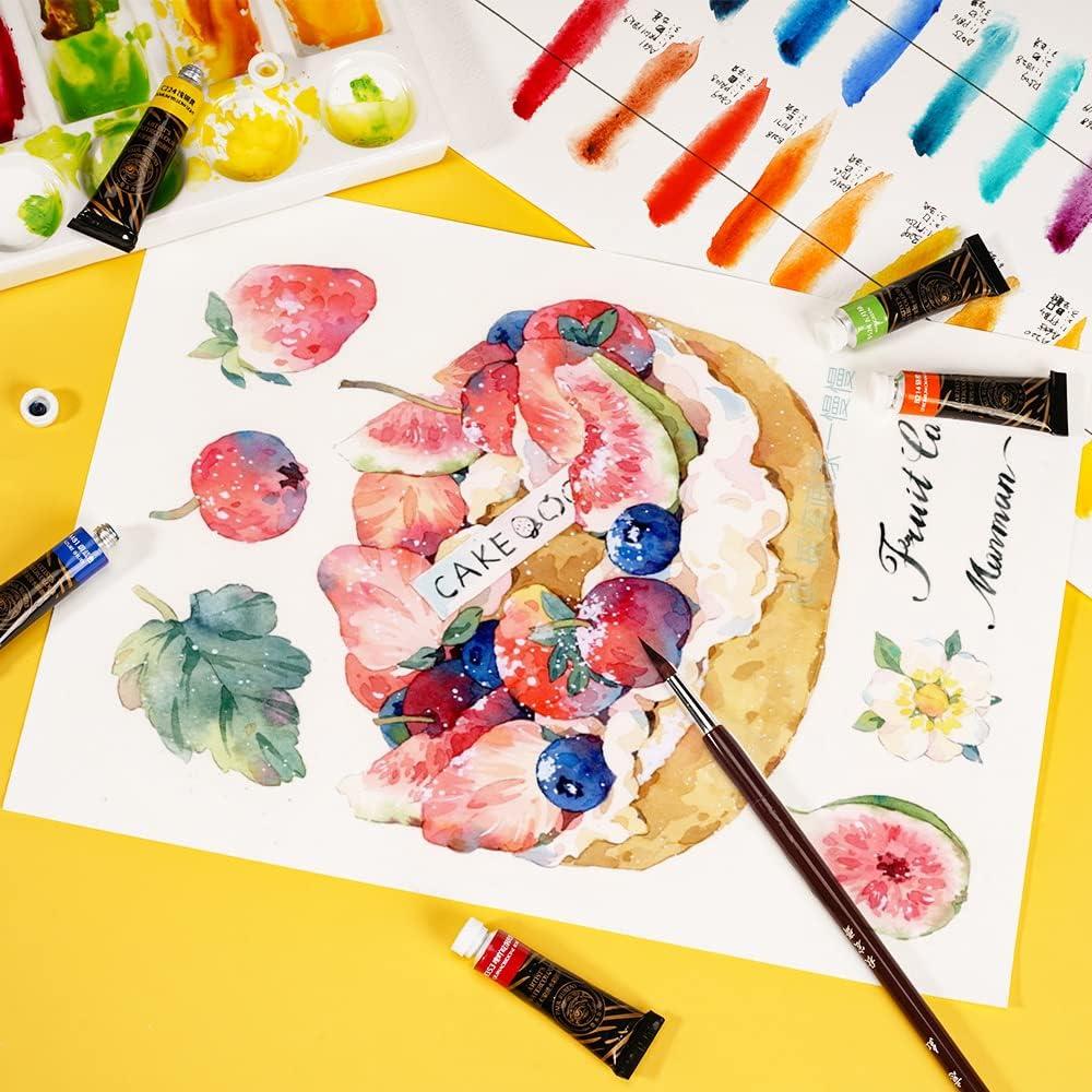 Juego de Pintura Acuarela Paul Rubens 36 Colores 5 ml Artista