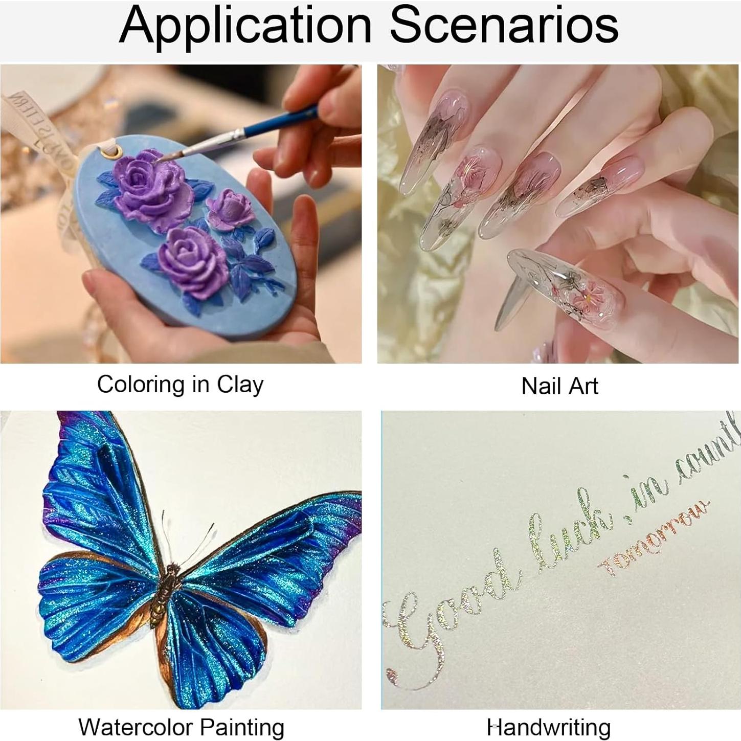 Set de Pinturas Acuareladas Metálicas FURGANG ART 30 Colores