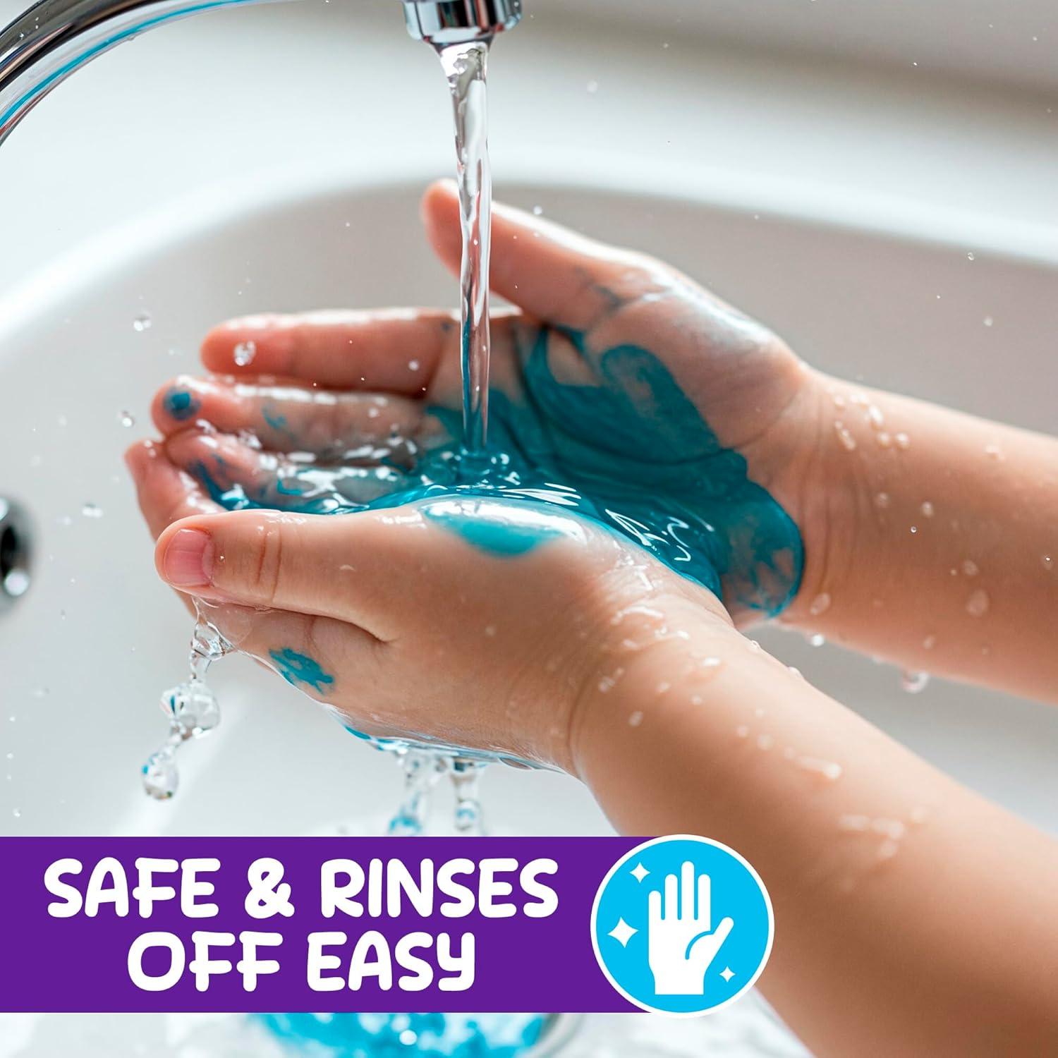 Juego de Acuarelas Lavables Kiggos 30 Colores para Niños