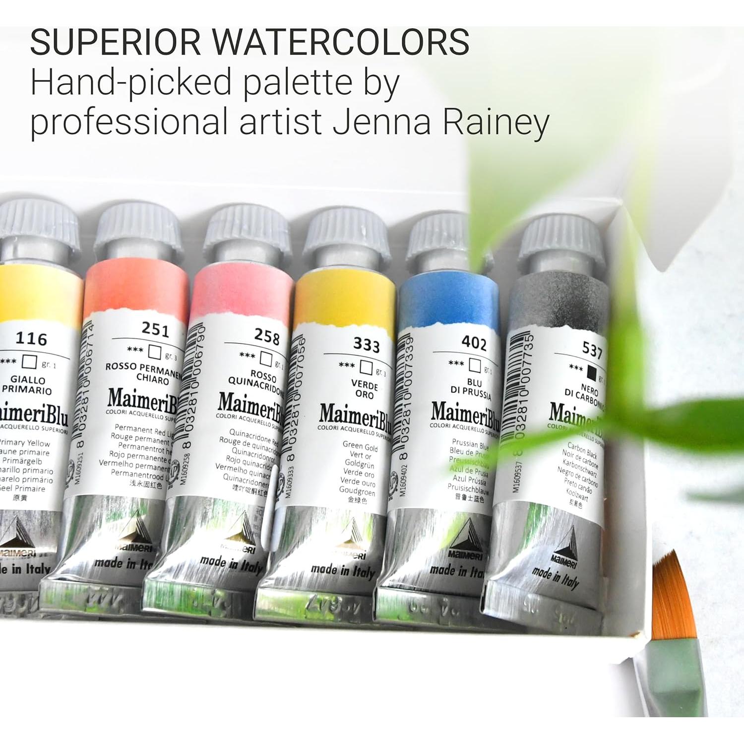 Set de Acuarelas MaimeriBlu Jenna Rainey 6 Tubos 12ml