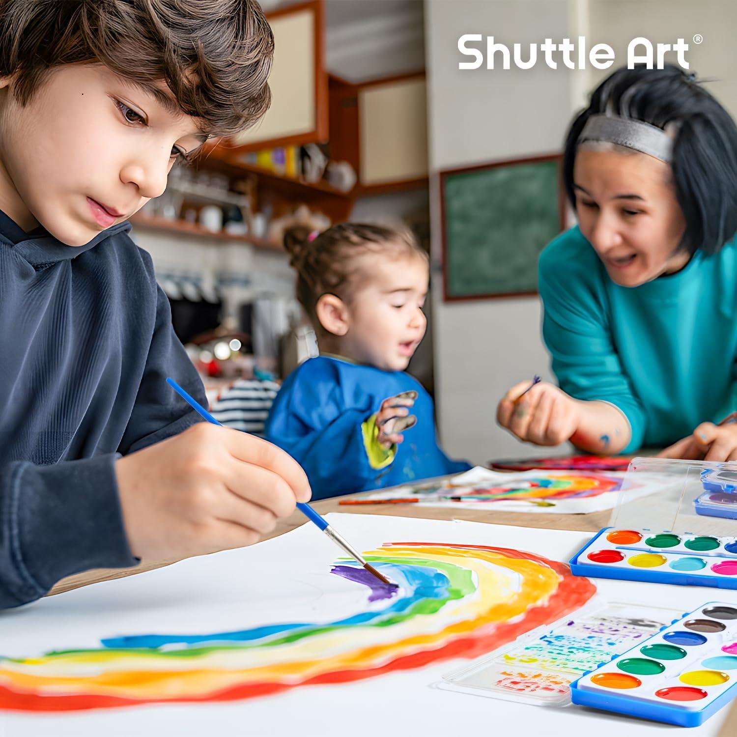 Conjunto de Acuarelas Shuttle Art 30 Paquetes 12 Colores