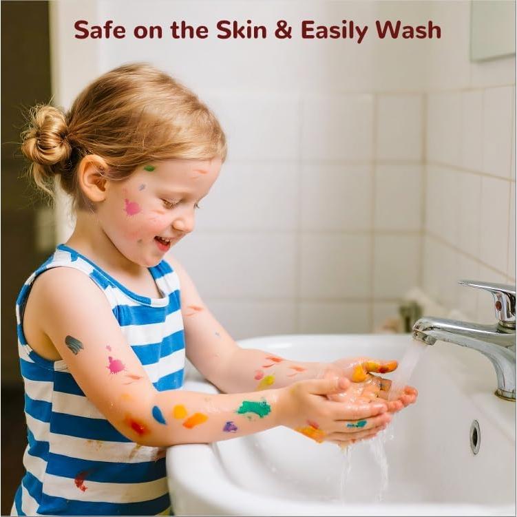 Set de Acuarelas Botkc 100 Colores con Pinceles y Papeles