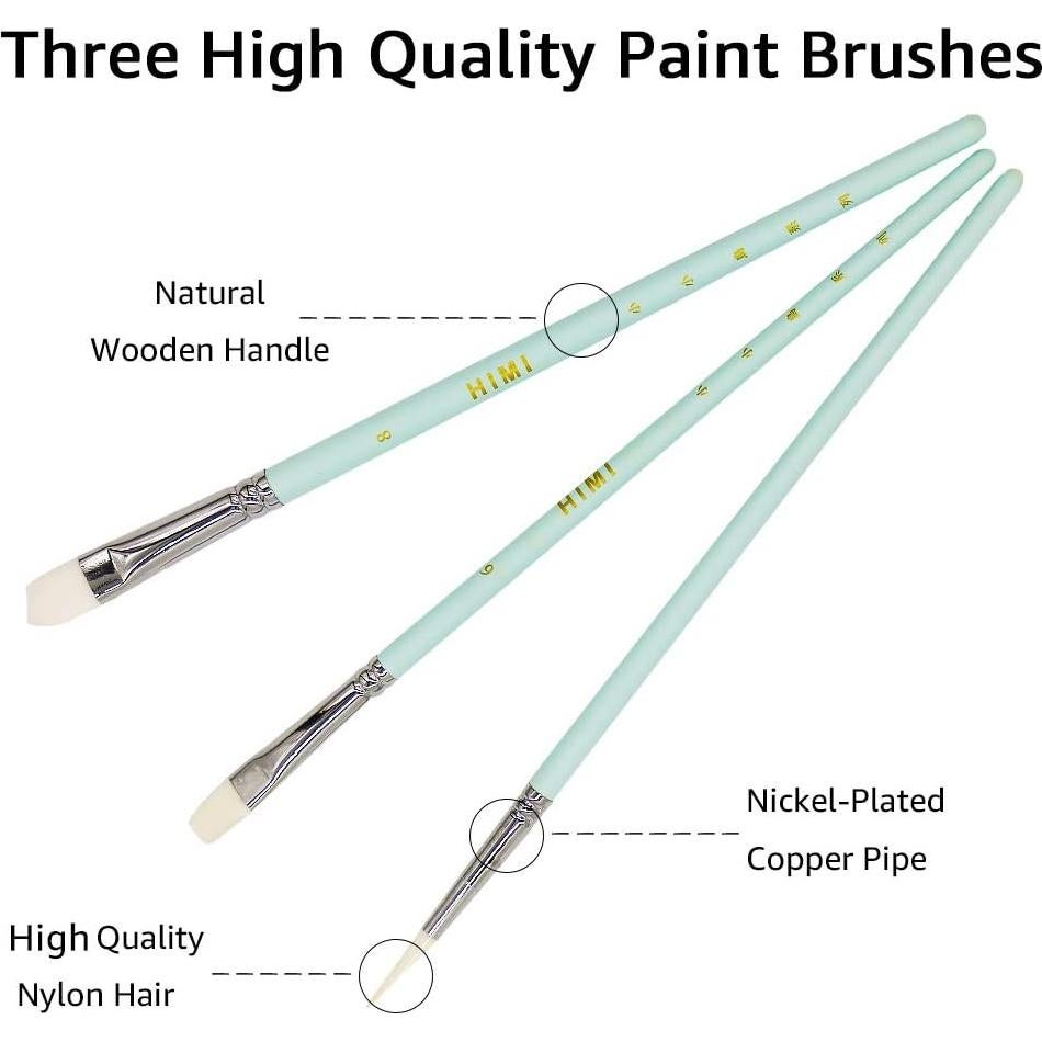 Juego de Pintura Gouache ABEIER 24 Colores 30ml No Tóxico