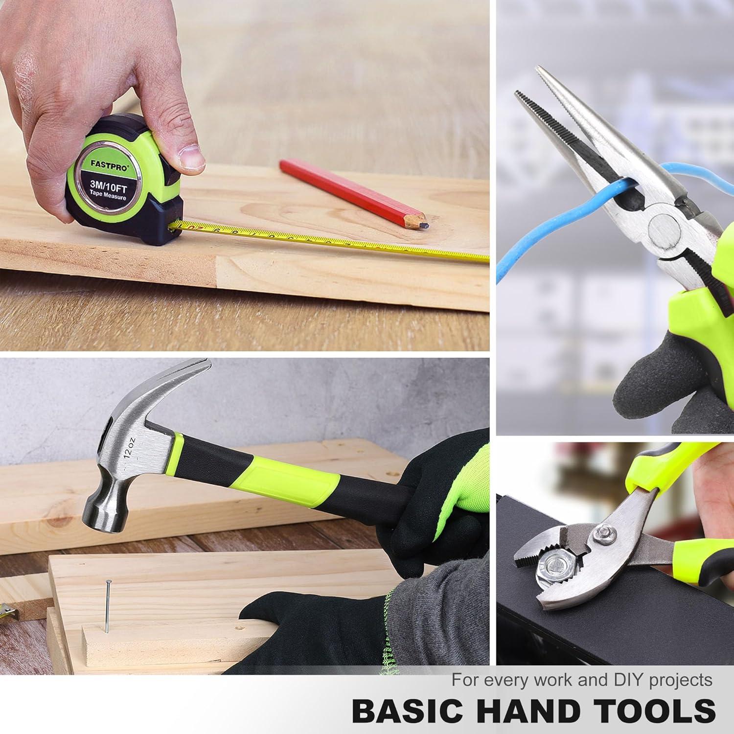 Juego de Herramientas 177 Piezas FASTPRO con Taladro 20V