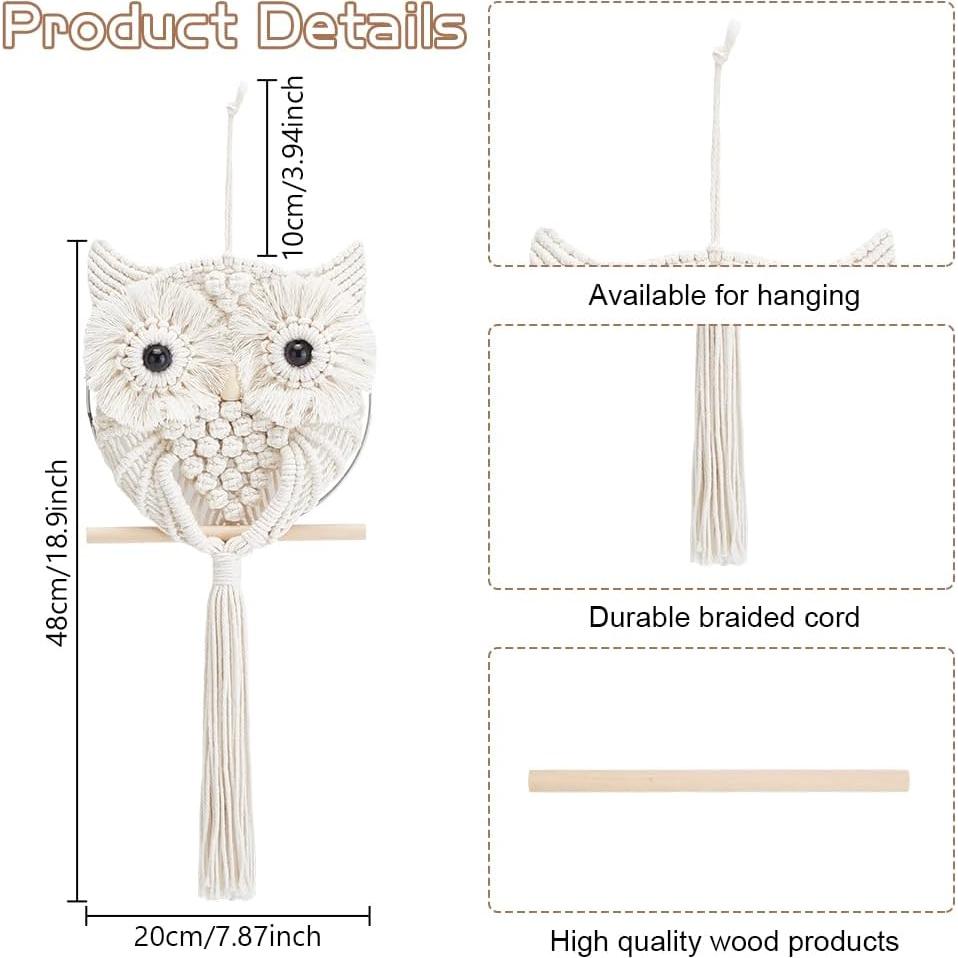 Kit de Macramé Buho FREEBLOSS para Principiantes con Tutorial