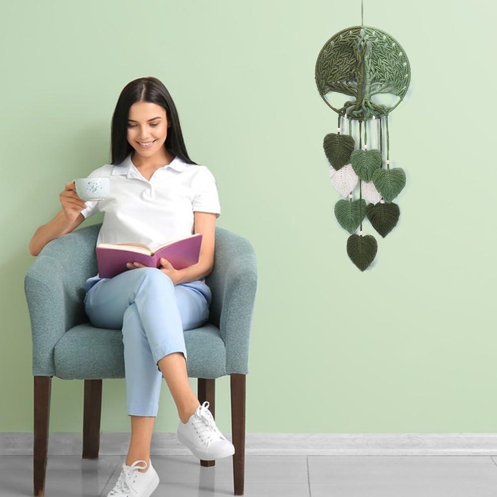 Kit de Macramé ACRNIGHEET Árbol de la Vida para Principiantes