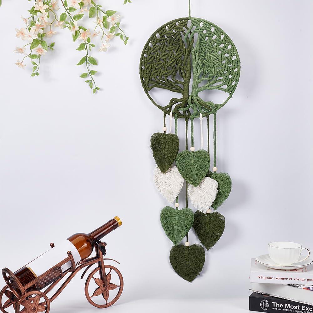 Kit de Macramé ACRNIGHEET Árbol de la Vida para Principiantes