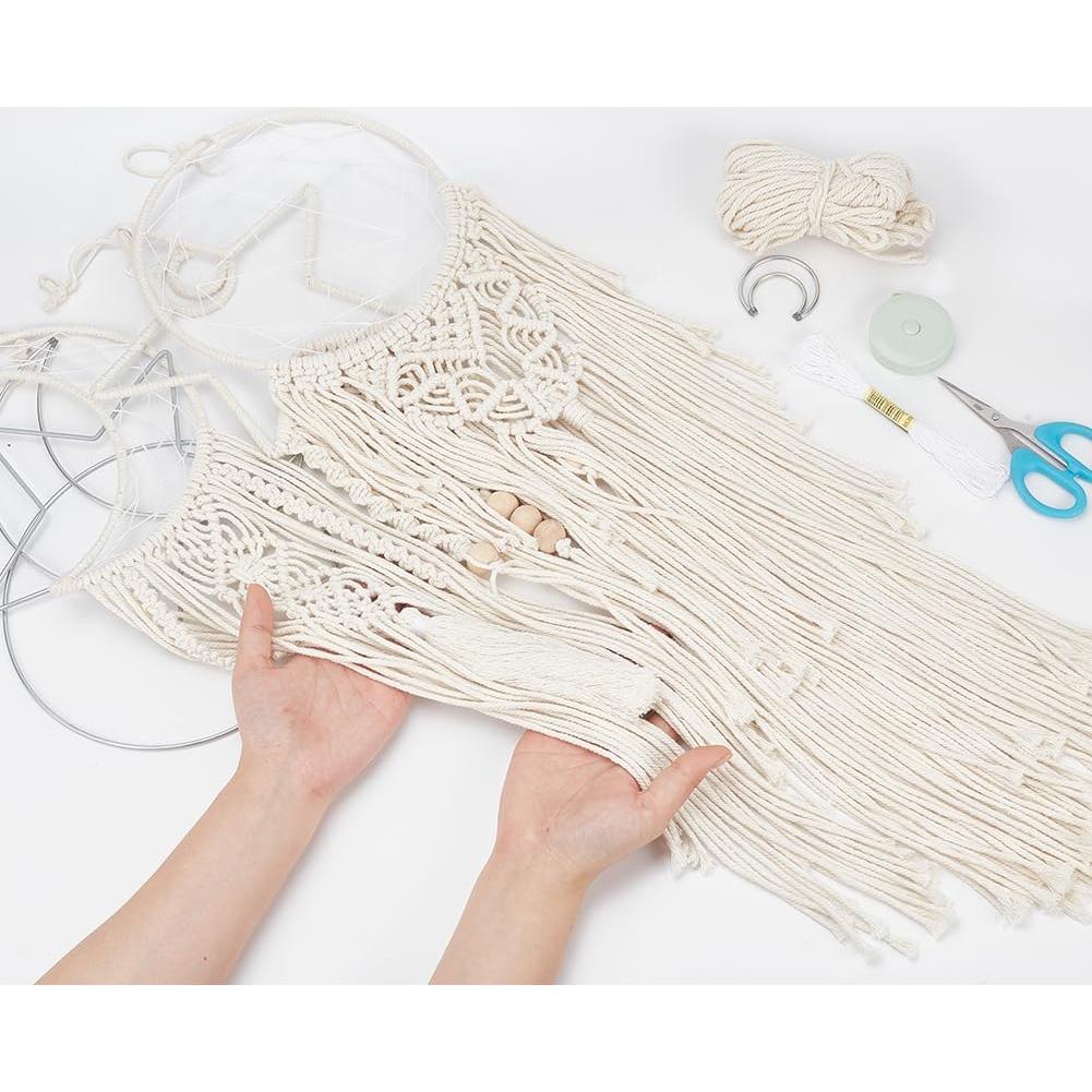 Kit de Macramé BEUNITONE Luna Estrella para Principiantes