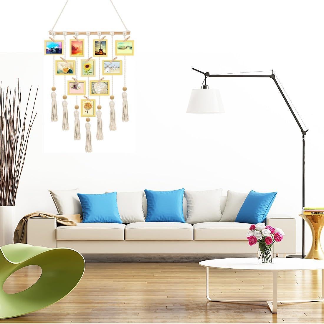 Kit de Macramé Ewparts para Colgante de Fotos Boho